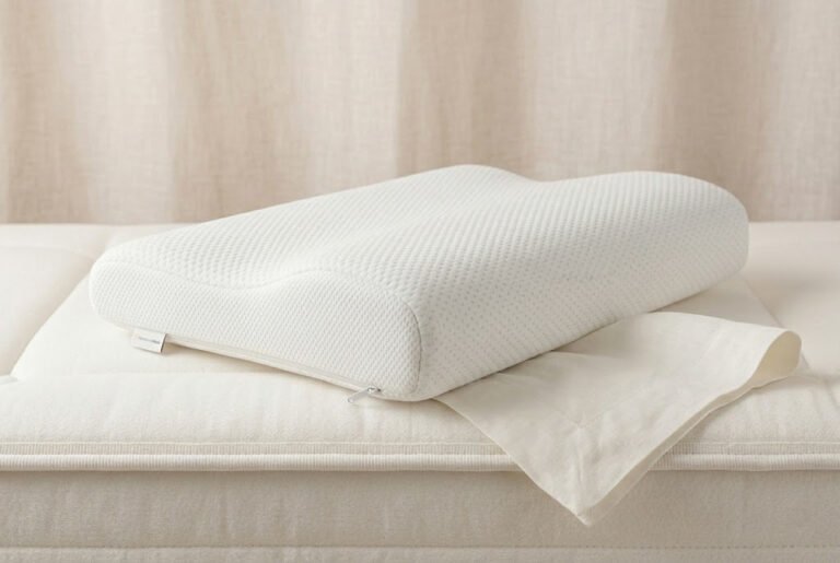 almohada personalizada para mejorar postura y alineación del cuello